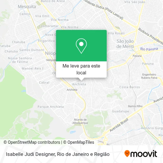 Isabelle Judi Designer mapa