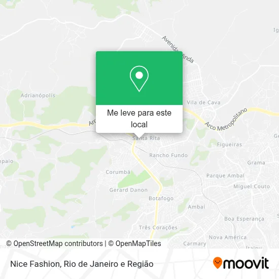 Nice Fashion mapa