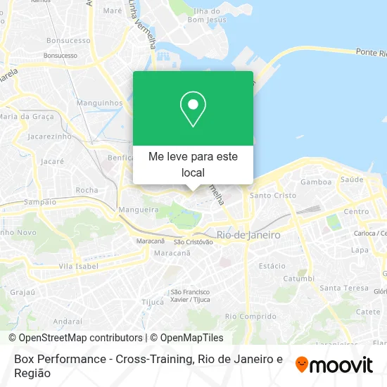 Box Performance - Cross-Training mapa