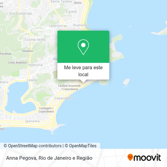 Anna Pegova mapa