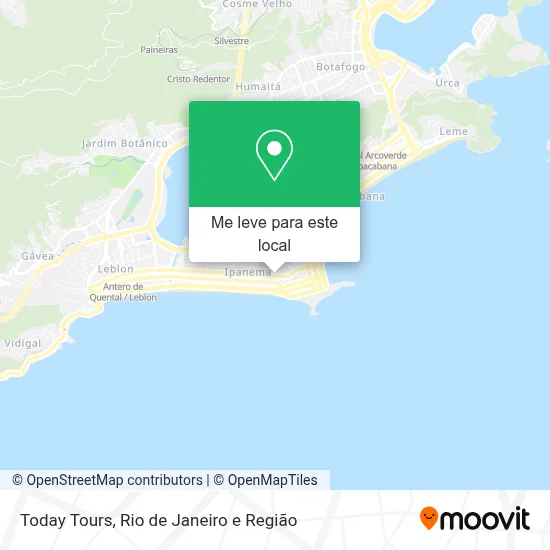 Today Tours mapa
