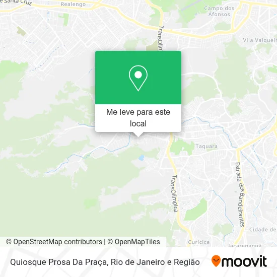 Quiosque Prosa Da Praça mapa
