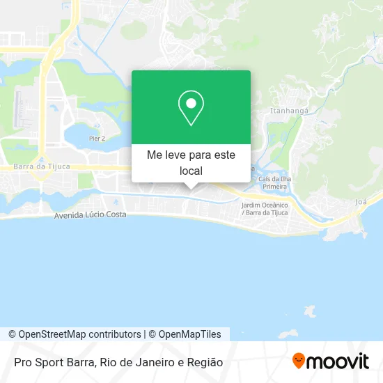 Pro Sport Barra mapa