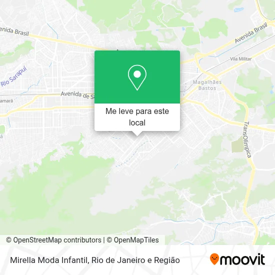 Mirella Moda Infantil mapa