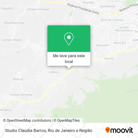 Studio Claudia Barros mapa