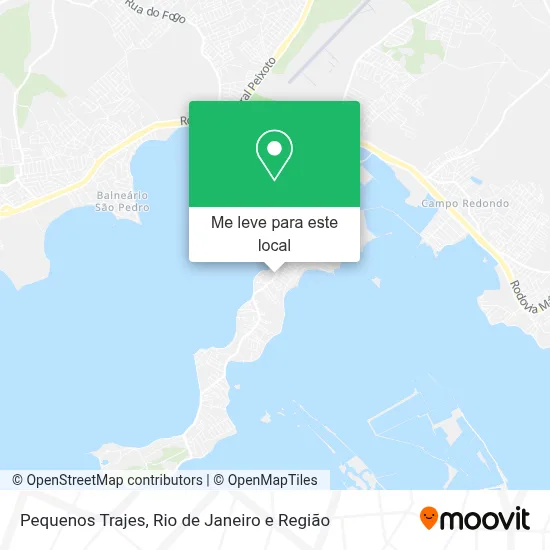 Pequenos Trajes mapa