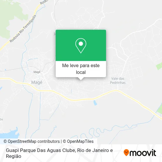 Guapi Parque Das Aguas Clube mapa