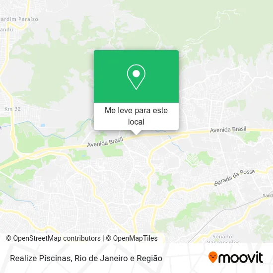 Realize Piscinas mapa