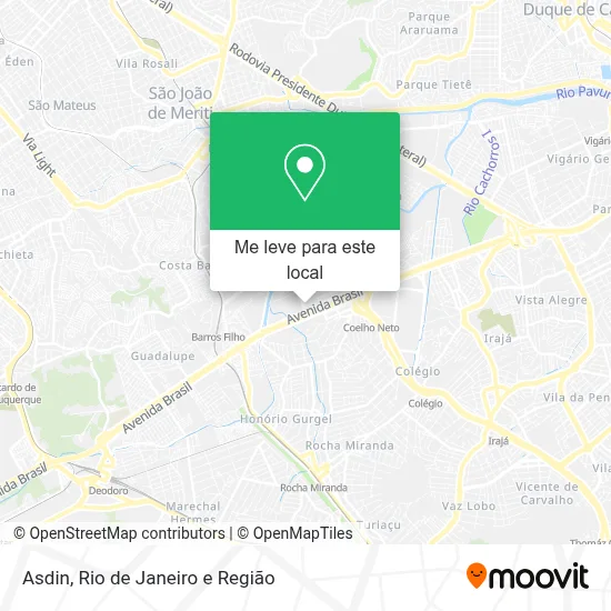 Asdin mapa