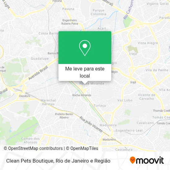 Clean Pets Boutique mapa