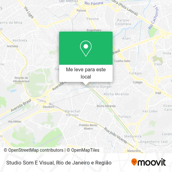 Studio Som E Visual mapa