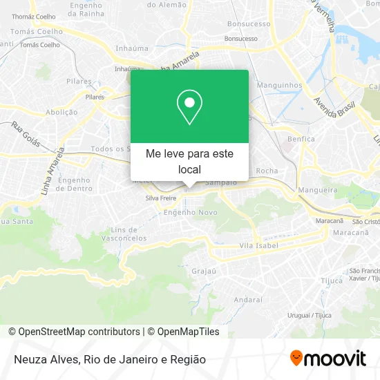 Neuza Alves mapa