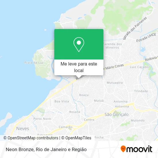 Neon Bronze mapa