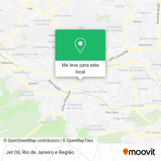 Jet Oil mapa
