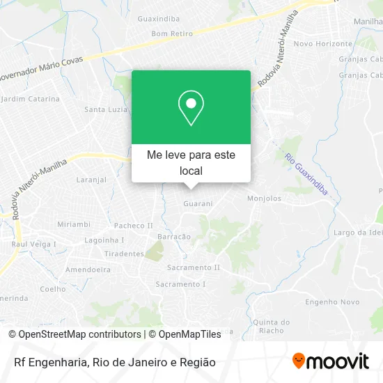 Rf Engenharia mapa
