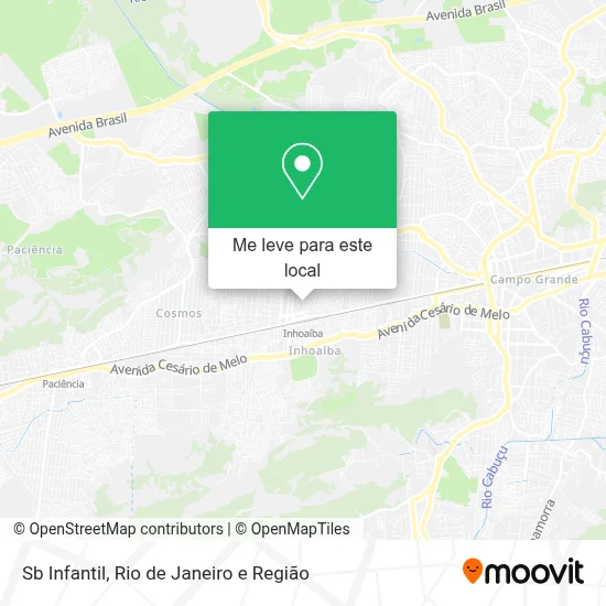 Sb Infantil mapa