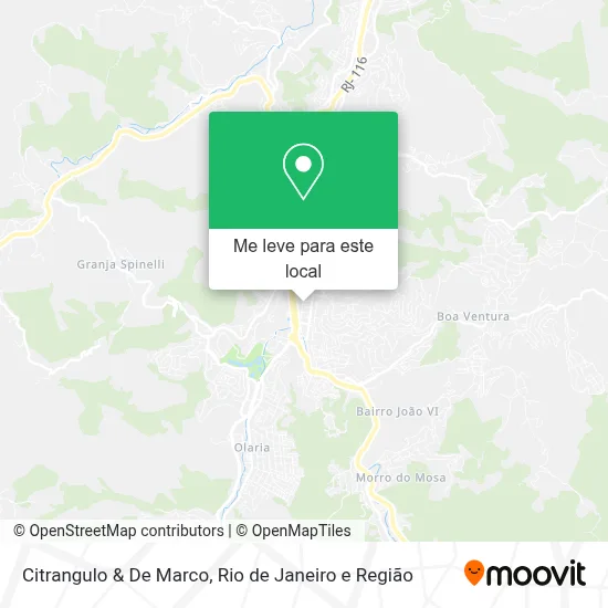 Citrangulo & De Marco mapa