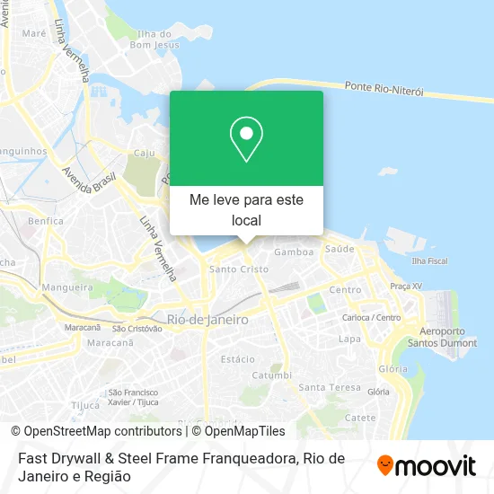 Fast Drywall & Steel Frame Franqueadora mapa
