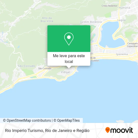 Rio Imperio Turismo mapa