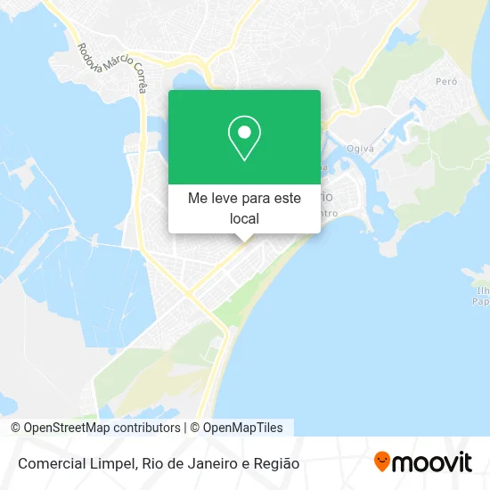 Comercial Limpel mapa
