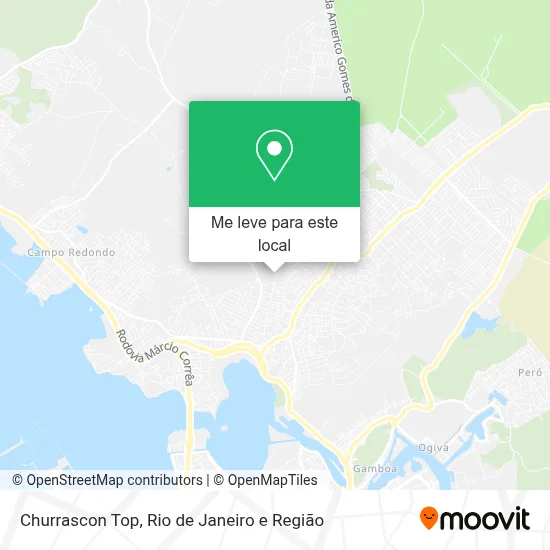 Churrascon Top mapa