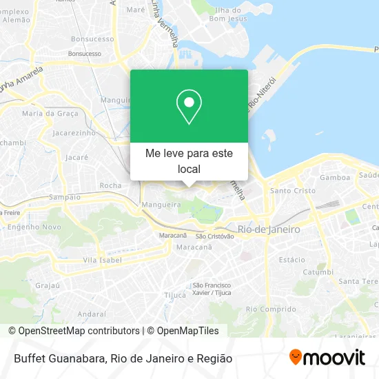 Buffet Guanabara mapa