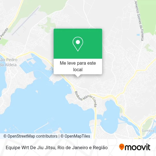 Equipe Wrt De Jiu Jitsu mapa