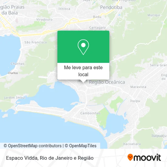 Espaco Vidda mapa