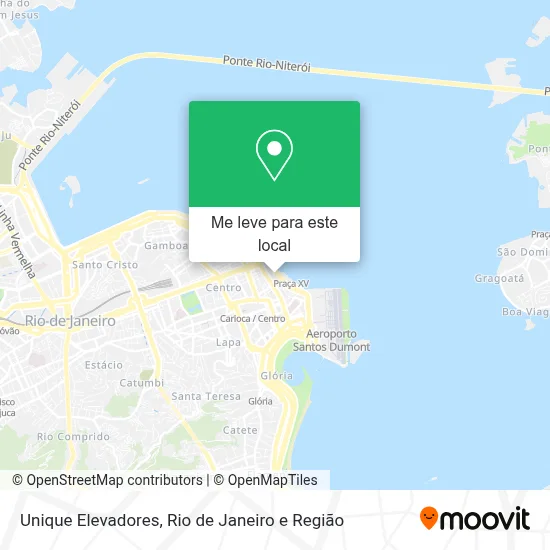 Unique Elevadores mapa