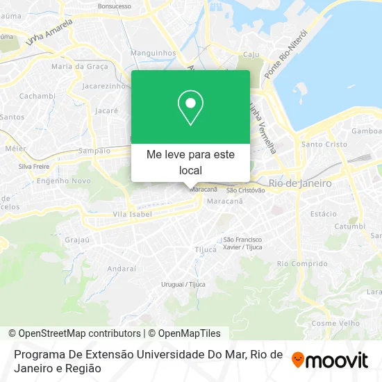Programa De Extensão Universidade Do Mar mapa