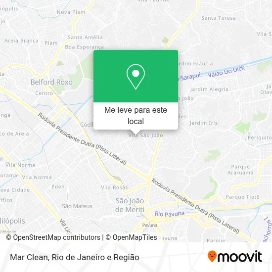 Mar Clean mapa