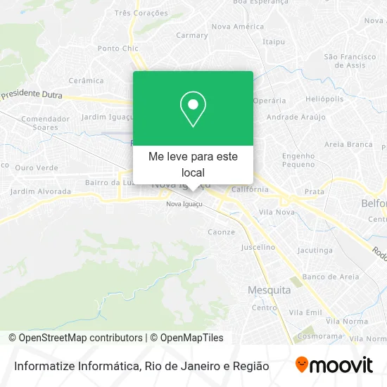 Informatize Informática mapa