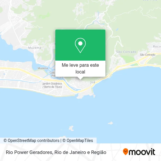 Rio Power Geradores mapa