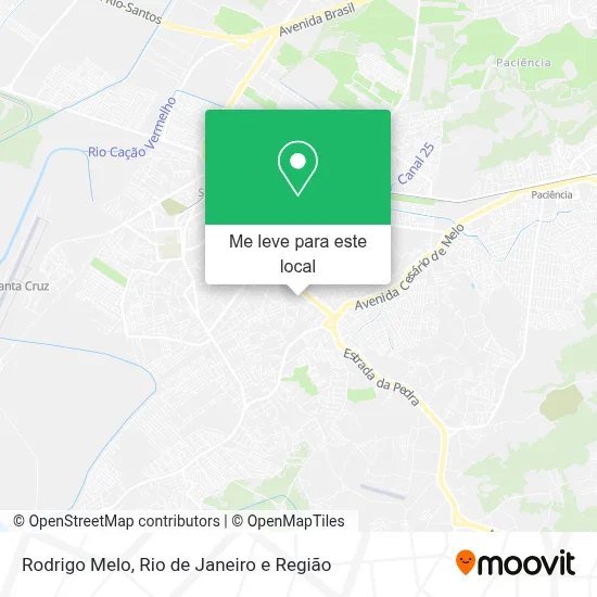Rodrigo Melo mapa
