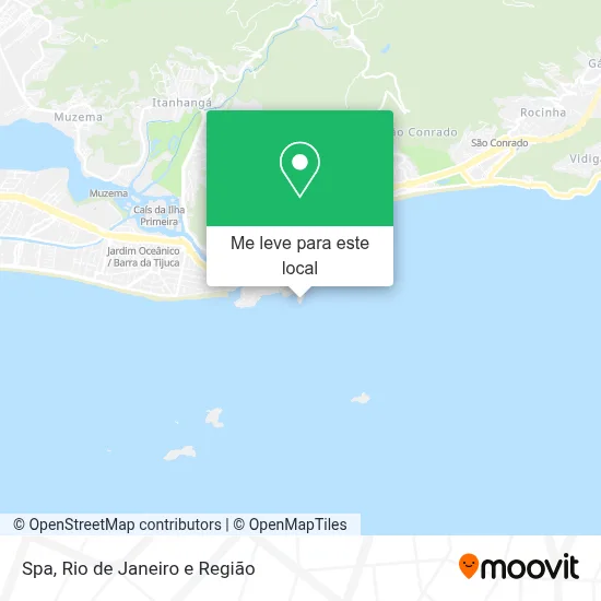 Spa mapa
