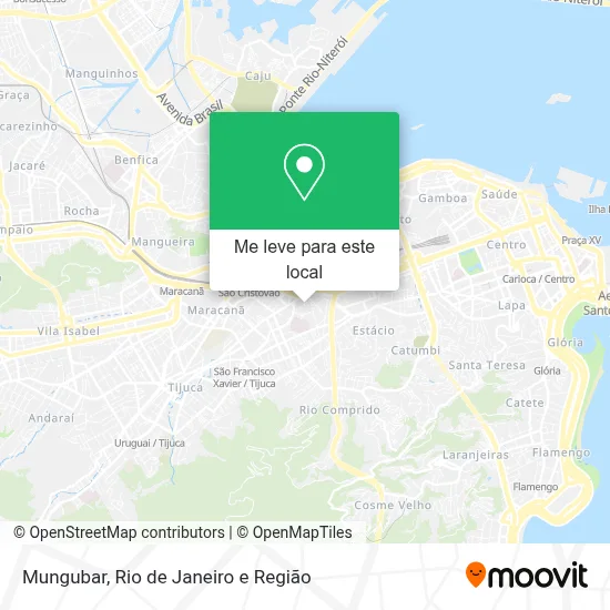 Mungubar mapa