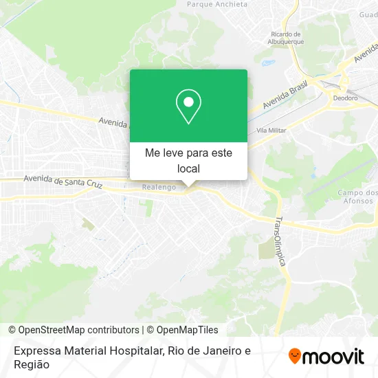 Expressa Material Hospitalar mapa