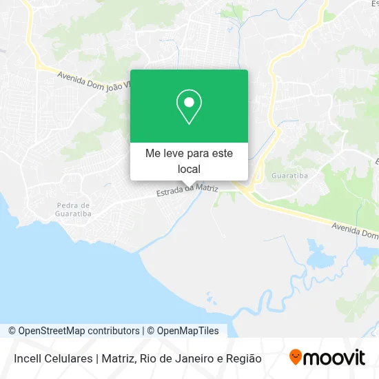 Incell Celulares | Matriz mapa