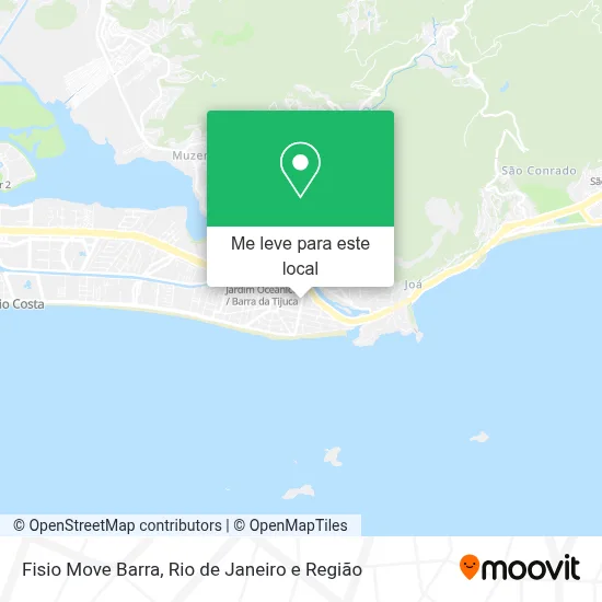 Fisio Move Barra mapa