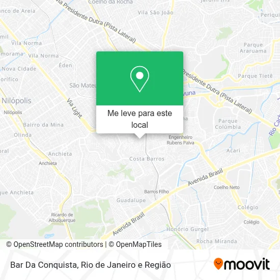 Bar Da Conquista mapa