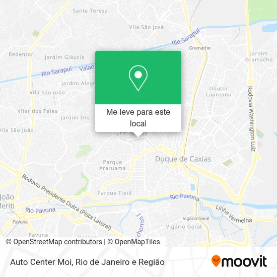 Auto Center Moi mapa