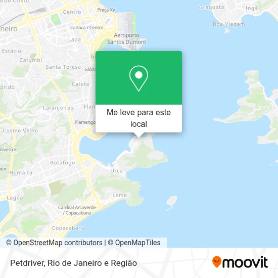 Petdriver mapa