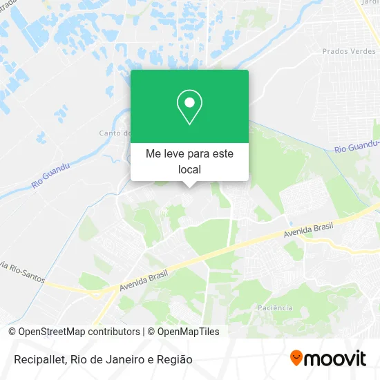 Recipallet mapa