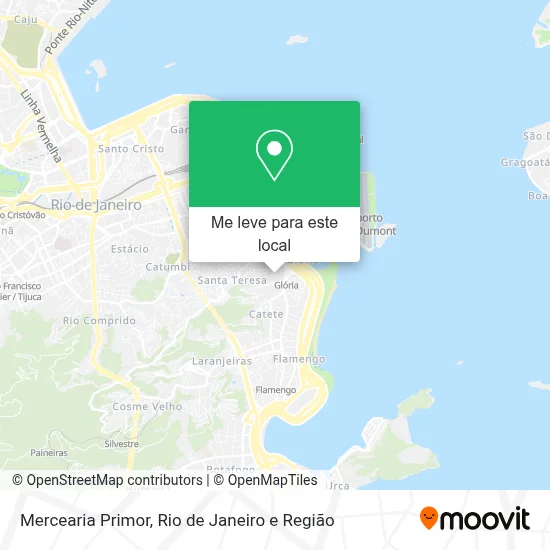 Mercearia Primor mapa