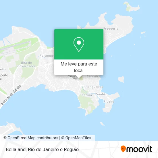 Bellaland mapa