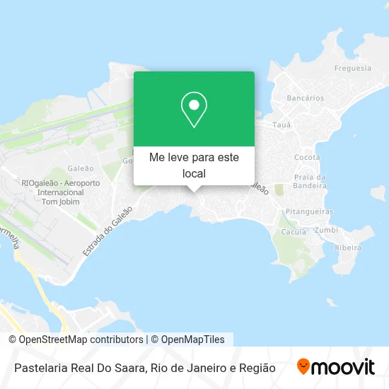 Pastelaria Real Do Saara mapa