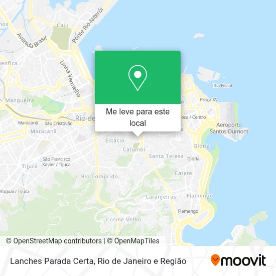 Lanches Parada Certa mapa