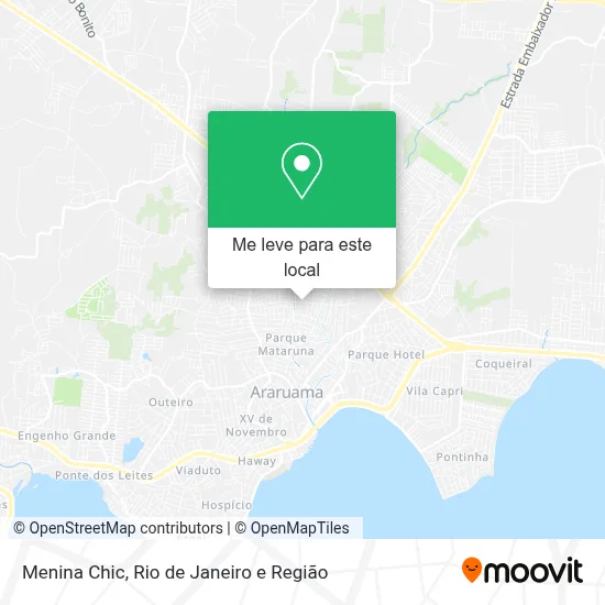 Menina Chic mapa