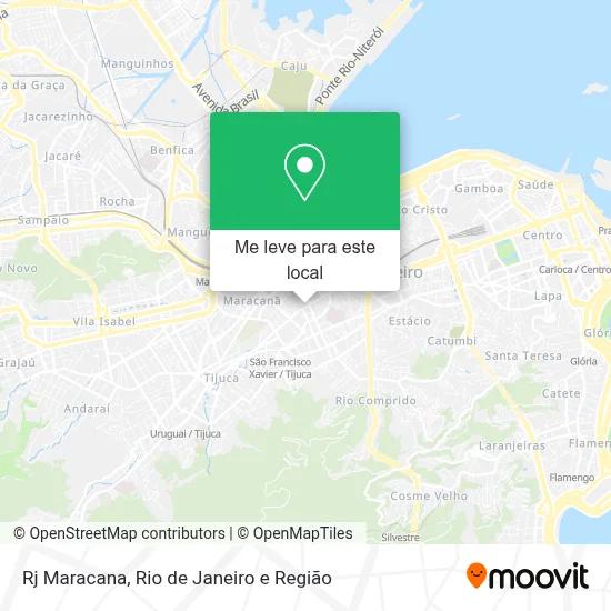 Rj Maracana mapa