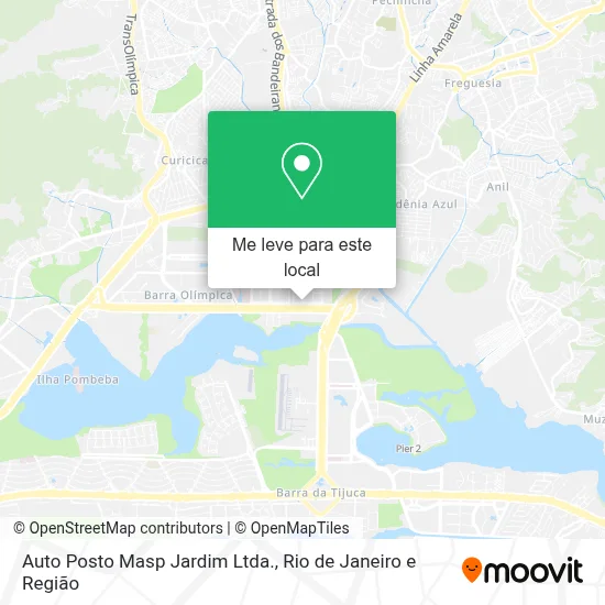 Auto Posto Masp Jardim Ltda. mapa